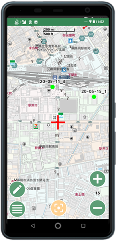 ［道路インフラ維持管理クラウド］画面イメージ